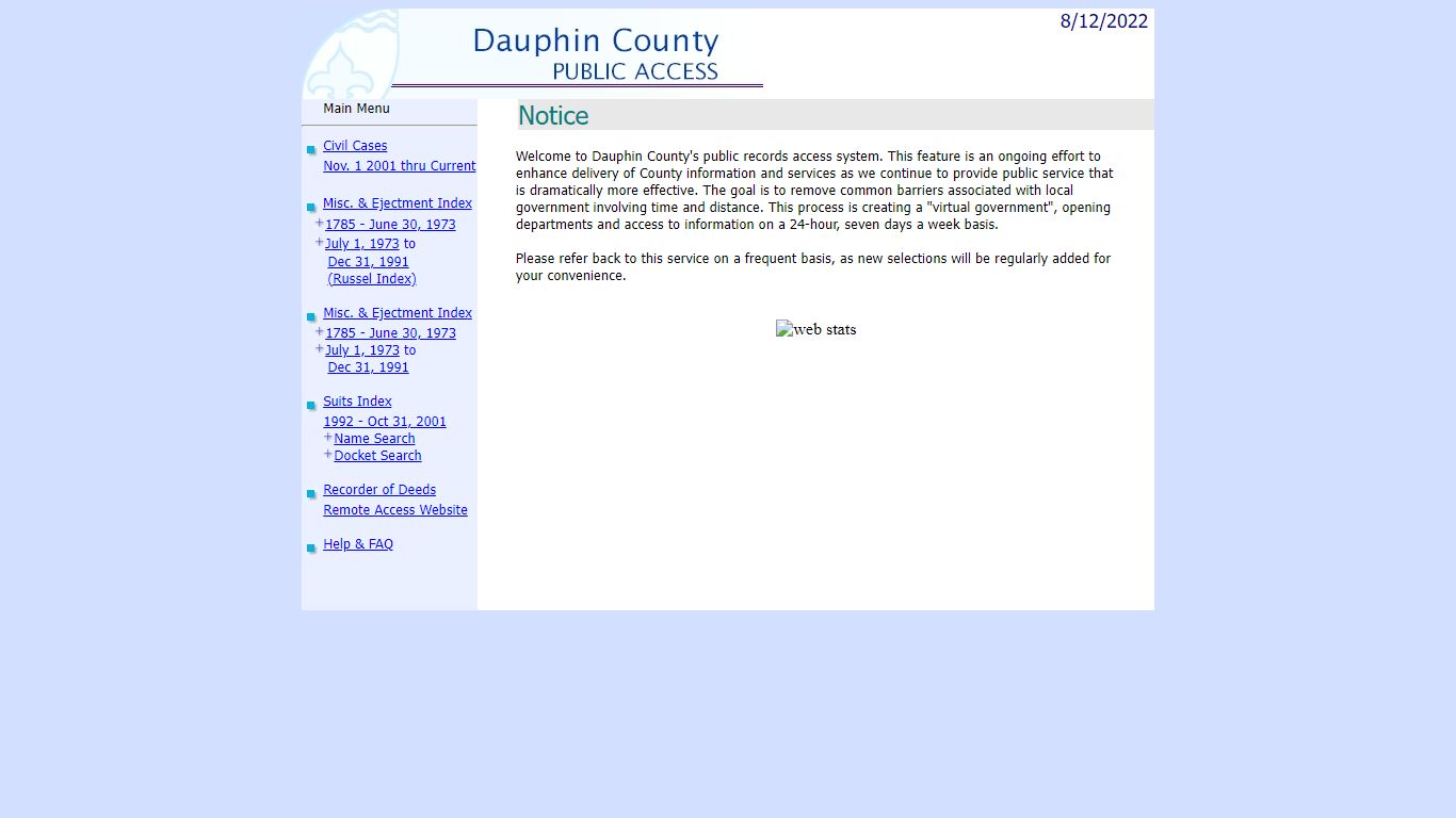 Dauphin County Public Access